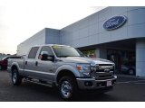 2011 Ingot Silver Metallic Ford F250 Super Duty XLT Crew Cab 4x4 #77474103