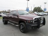 Deep Molten Red Pearl Dodge Ram 3500 in 2005