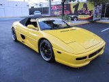 Yellow Ferrari F355 in 1997