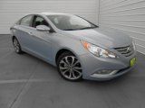 2013 Iridescent Silver Blue Pearl Hyundai Sonata Limited 2.0T #77474262