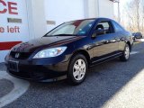 2005 Nighthawk Black Pearl Honda Civic Value Package Coupe #77474712