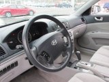 2006 Hyundai Sonata LX V6 Gray Interior