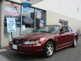 2004 40th Anniversary Crimson Red Metallic Ford Mustang V6 Coupe #77474838