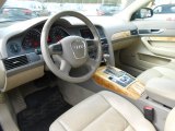 2006 Audi A6 3.2 quattro Sedan Beige Interior