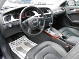 2011 Audi A4 2.0T quattro Sedan Black Interior