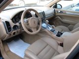 2011 Porsche Cayenne Turbo Luxor Beige Interior
