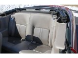 2002 Chrysler Sebring GTC Convertible Rear Seat