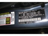 2008 Sequoia Color Code for Slate Metallic - Color Code: 1F9