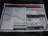 2013 Jaguar XK XKR Coupe Window Sticker