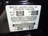 2013 XJ Color Code for Ultimate Black Metallic - Color Code: PEL