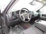 2010 Chevrolet Silverado 1500 LT Extended Cab Ebony Interior