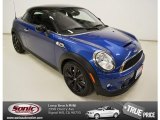 2012 Lightning Blue Metallic Mini Cooper S Coupe #77555731