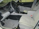2012 Toyota Camry L Light Gray Interior