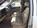 2013 Chevrolet Tahoe LTZ Light Cashmere/Dark Cashmere Interior