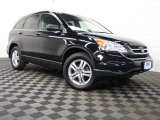 2010 Crystal Black Pearl Honda CR-V EX AWD #77555828