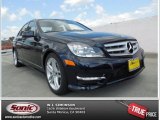 2013 Lunar Blue Metallic Mercedes-Benz C 250 Sport #77555616