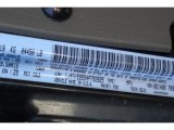2004 Wrangler Color Code for Black - Color Code: PX8