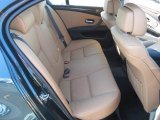 2008 BMW 5 Series 528i Sedan Rear Seat