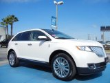 White Platinum Tri-Coat Lincoln MKX in 2011