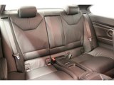 2013 BMW M3 Frozen Limited Edition Coupe Rear Seat