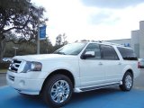 2013 White Platinum Tri-Coat Ford Expedition EL Limited #77555570
