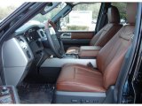 2013 Ford Expedition EL King Ranch King Ranch Charcoal Black/Chaparral Leather Interior