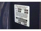 2006 S-Type Color Code for Indigo Blue Metallic - Color Code: JJX