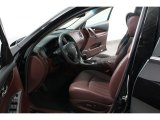 2012 Infiniti EX 35 Journey AWD Chestnut Interior