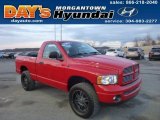 2005 Flame Red Dodge Ram 1500 SLT Regular Cab 4x4 #77556023