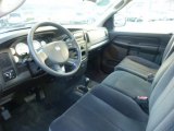 2005 Dodge Ram 1500 SLT Regular Cab 4x4 Dark Slate Gray Interior