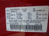 2005 Ram 1500 Color Code for Flame Red - Color Code: PR4
