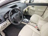 2013 Subaru Impreza 2.0i Limited 4 Door Ivory Interior