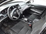 2008 Honda Accord EX V6 Sedan Black Interior