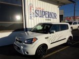 2011 Clear White/Grey Graphics Kia Soul White Tiger Special Edition #77555525