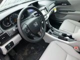 2013 Honda Accord Touring Sedan Gray Interior