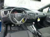 2013 Honda Civic Si Sedan Black Interior
