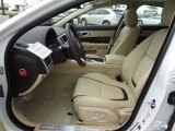 2013 Jaguar XF I4 T Barley/Truffle Interior