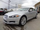 Rhodium Silver Metallic Jaguar XF in 2013