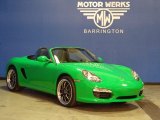 Paint to Sample Green Porsche Boxster in 2010