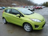 2013 Lime Squeeze Ford Fiesta SE Hatchback #77611218