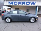 2013 Cyber Gray Metallic Chevrolet Cruze LS #77611215