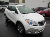 White Pearl Tricoat Buick Encore in 2013