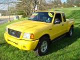 2002 Chrome Yellow Ford Ranger Edge SuperCab 4x4 #7735116