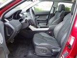 2013 Land Rover Range Rover Evoque Dynamic Ebony Interior