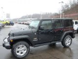 2013 Black Jeep Wrangler Unlimited Sahara 4x4 #77611325