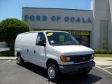 2007 Oxford White Ford E Series Van E150 Commercial #7743201