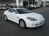 2008 Captiva White Hyundai Tiburon GS #77611180