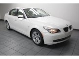 2010 BMW 5 Series 528i Sedan Front 3/4 View