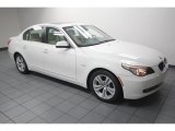 2010 BMW 5 Series 528i Sedan Front 3/4 View