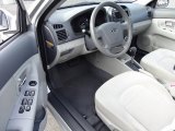 2009 Kia Spectra EX Sedan Gray Interior